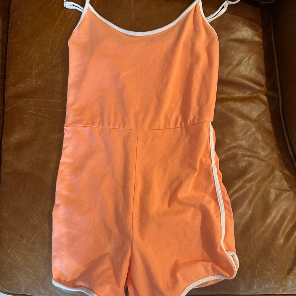 Orange Romper